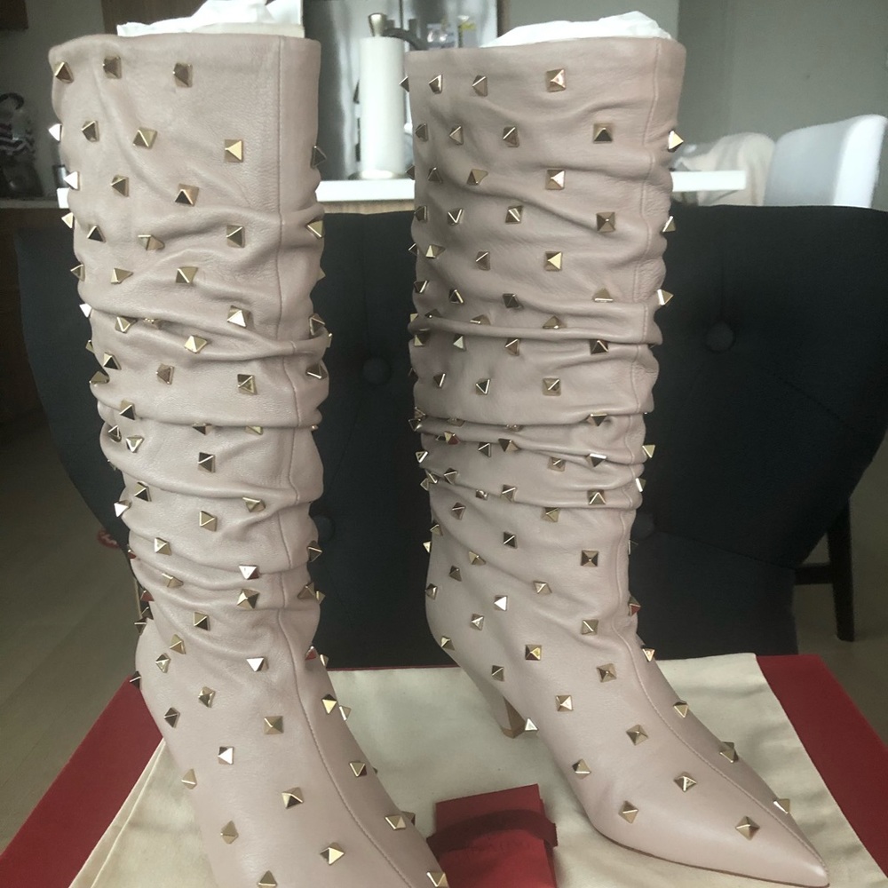 Valentino Garavani Poudre Boots